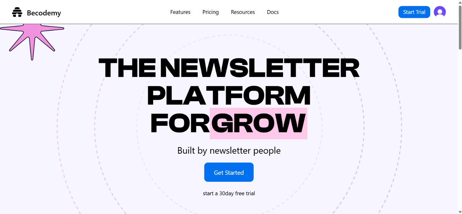 Newsletter Sending platform